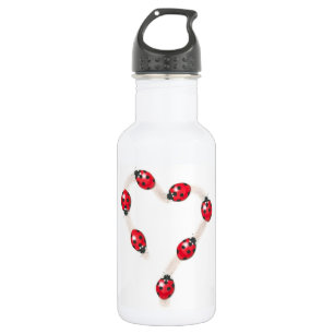 Ladybug Heart Liberty Flasche Trinkflasche