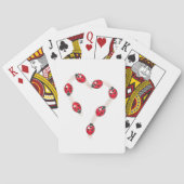 Ladybug Heart Playing Cards Spielkarten (Rückseite)