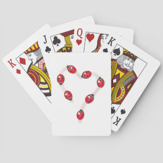 Ladybug Heart Playing Cards Spielkarten