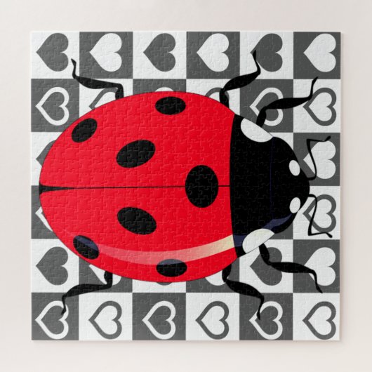 Ladybug & Herz - Puzzle (Horizontal)