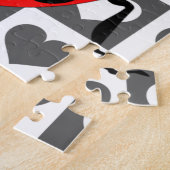 Ladybug & Herz - Puzzle (Seite)