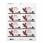 Ladybug Hot-lips Avery-Label (Vorne)