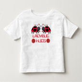 Ladybug Hugs Kleinkind T - Shirt (Vorderseite)