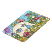 Ladybug Hütte Rectangle MAGNET (Linke Seite)