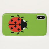 Ladybug Illustration Case-Mate iPhone Hülle (Rückseite (Horizontal))