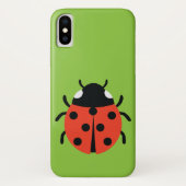 Ladybug Illustration Case-Mate iPhone Hülle (Rückseite)