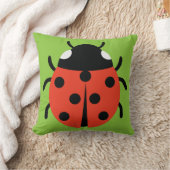 Ladybug Illustration Kissen (Decke)