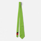 Ladybug Illustration Krawatte (Rückseite)