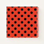 Ladybug Illustration Notizblock (Rückseite)