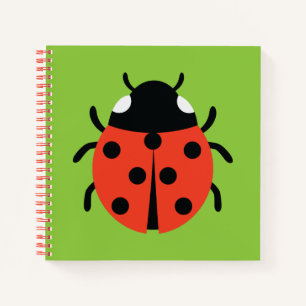 Ladybug Illustration Notizblock