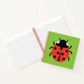 Ladybug Illustration Notizblock (Innenseite)