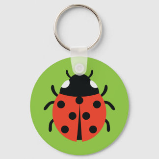 Ladybug Illustration Schlüsselanhänger