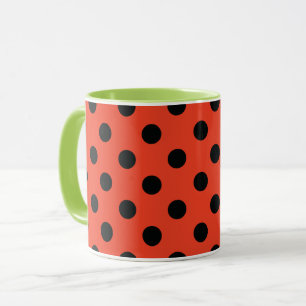 Ladybug Illustration Tasse