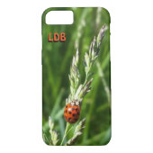Ladybug im Fall Grass Case-Mate iPhone Case-Mate iPhone Hülle (Rückseite)