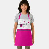 Ladybug individuelle Name Schürze (Insitu)