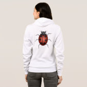 Ladybug Insect Design-24560 Hoodie (Schwarz voll)