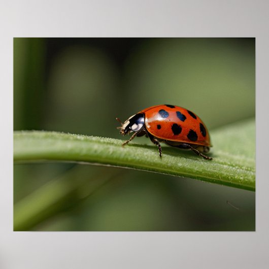 Ladybug Insect Poster (Vorne)
