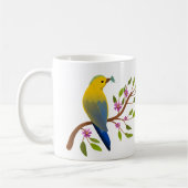 Ladybug-Insekt leckerer, farbiger Vogel mädchenhaf Kaffeetasse (Links)