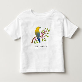 Ladybug-Insekt leckerer, farbiger Vogel mädchenhaf Kleinkind T-shirt
