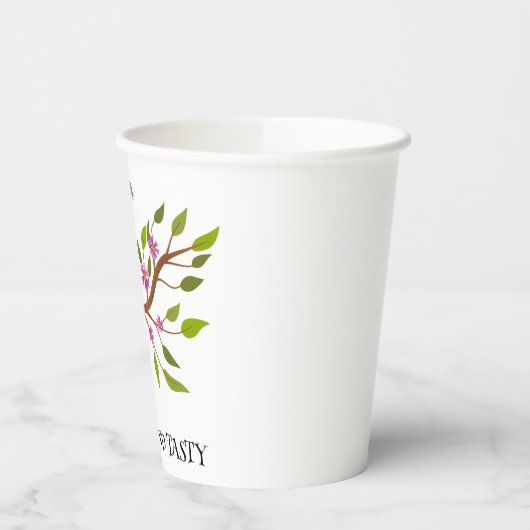 Ladybug-Insekt leckerer, farbiger Vogel mädchenhaf Pappbecher (Links)