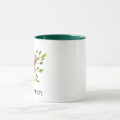 Ladybug-Insekt leckerer, farbiger Vogel mädchenhaf Tasse (Zentrum)