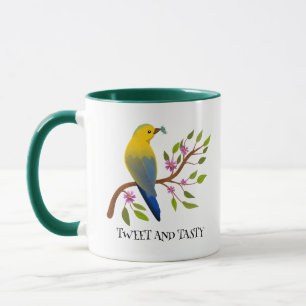 Ladybug-Insekt leckerer, farbiger Vogel mädchenhaf Tasse