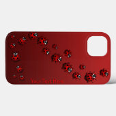 Ladybug iPhone 13 Case Lady Bird Smartphone Case (Rückseite (Horizontal))