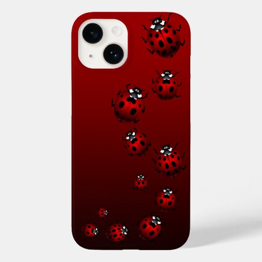 Ladybug iPhone Fälle Lady Bird iPhone Geschenke Case-Mate iPhone Hülle (Rückseite)