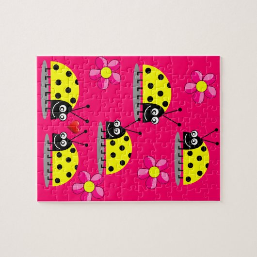 Ladybug Jigsaw Puzzle (Horizontal)