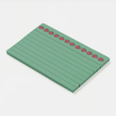 Ladybug Jumbo Post It Notes Post-it Klebezettel (angewinkelt)