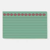 Ladybug Jumbo Post It Notes Post-it Klebezettel (Vorderseite)