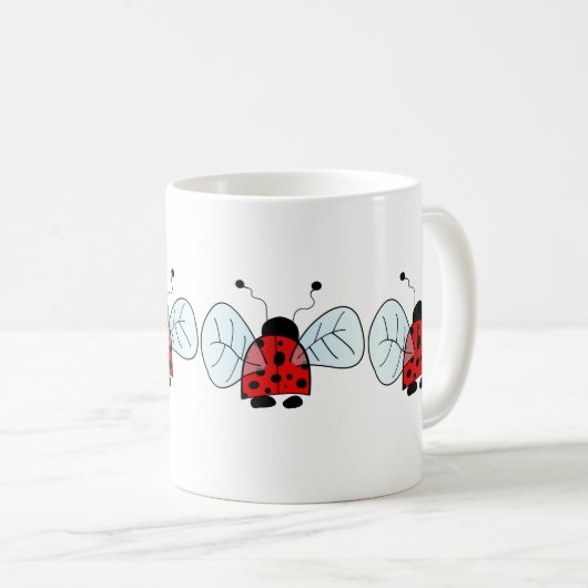 Ladybug Kaffeetasse (VorderseiteRechts)