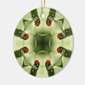Ladybug Kaleidoskop Naturschutzgebiet Keramik Ornament (Links)