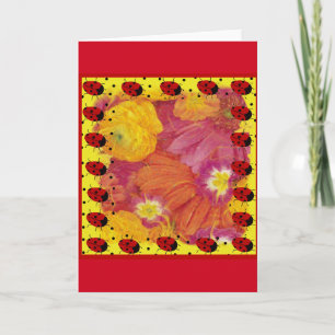 Ladybug Karte