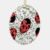 Ladybug Keramik Ornament (Rechts)