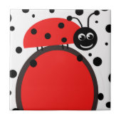 Ladybug Keramik Tile Fliese (Vorderseite)