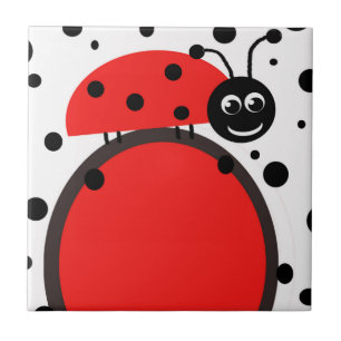 Ladybug Keramik Tile Fliese