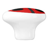 Ladybug Keramikknauf (Seitenansicht)