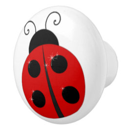 Ladybug Keramikknauf