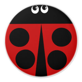 Ladybug Keramikknauf