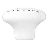 Ladybug Keramikknauf (Seitenansicht)