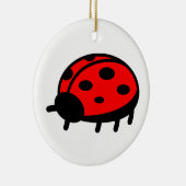 Ladybug Keramikornament (Rechts)
