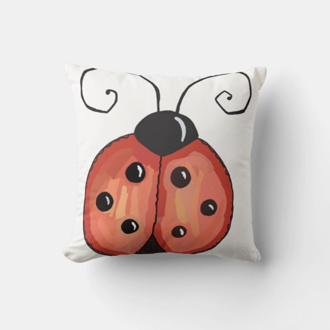 Ladybug Kissen (Vorderseite)