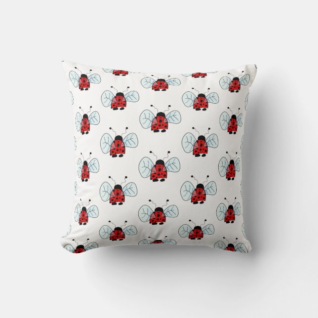 Ladybug Kissen (Vorderseite)