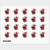 Ladybug Kitchen Sticker - SRF (Blatt)