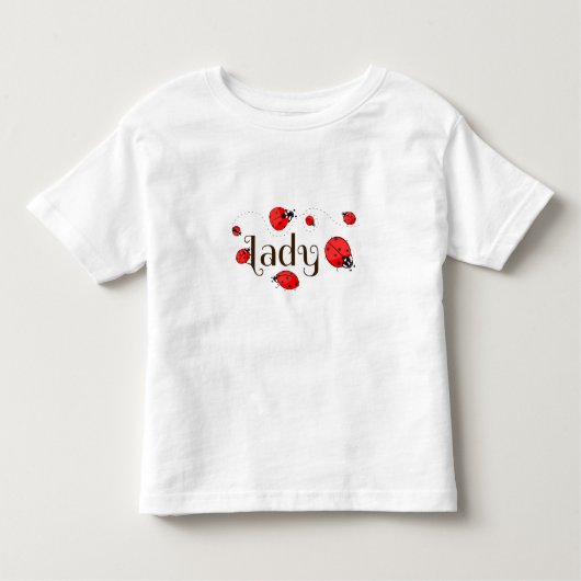 Ladybug Kleinkind T-shirt (Vorderseite)