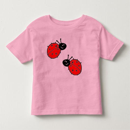 Ladybug Kleinkind-T-Shirt Kleinkind T-shirt (Vorderseite)