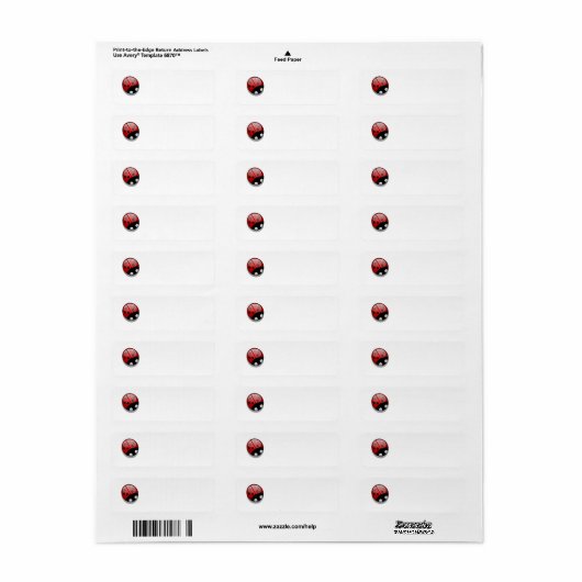 Ladybug-Label (Vorne)