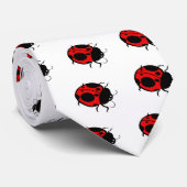Ladybug lächelnd - krawatte (Gerollt)