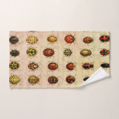 Ladybug Ladybird Beetle Insect Bug Badhandtuch Set (Handtuch)